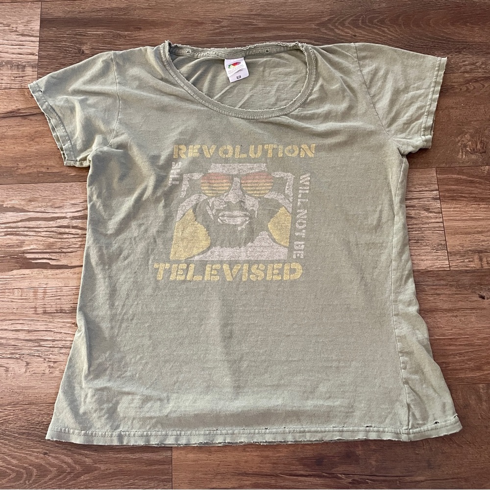 The Revolution Gil Scott-Heron tshirt M
